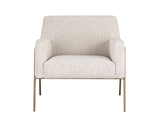 Sunpan - MIXT Cybil Lounge Chair - Dove Cream - 105017 veiw 2