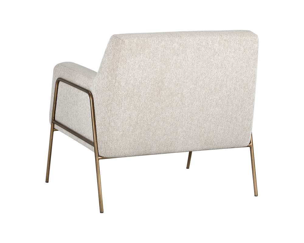 Sunpan - MIXT Cybil Lounge Chair - Dove Cream - 105017 veiw 4