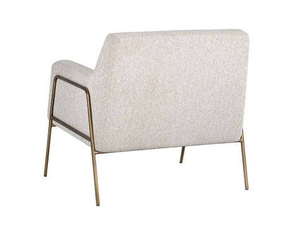 Sunpan - MIXT Cybil Lounge Chair - Dove Cream - 105017 veiw 4