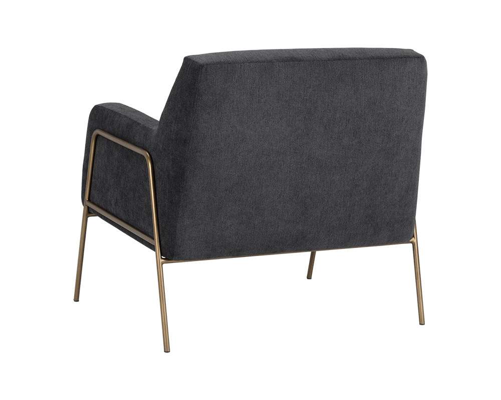 Sunpan - MIXT Cybil Lounge Chair - Polo Club Kohl Grey - 105018 veiw 4