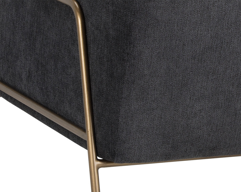 Sunpan - MIXT Cybil Lounge Chair - Polo Club Kohl Grey - 105018 view 7