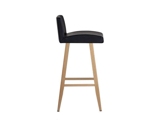 Sunpan - Urban Unity Dani Counter Stool - Onyx - 104043 veiw 2