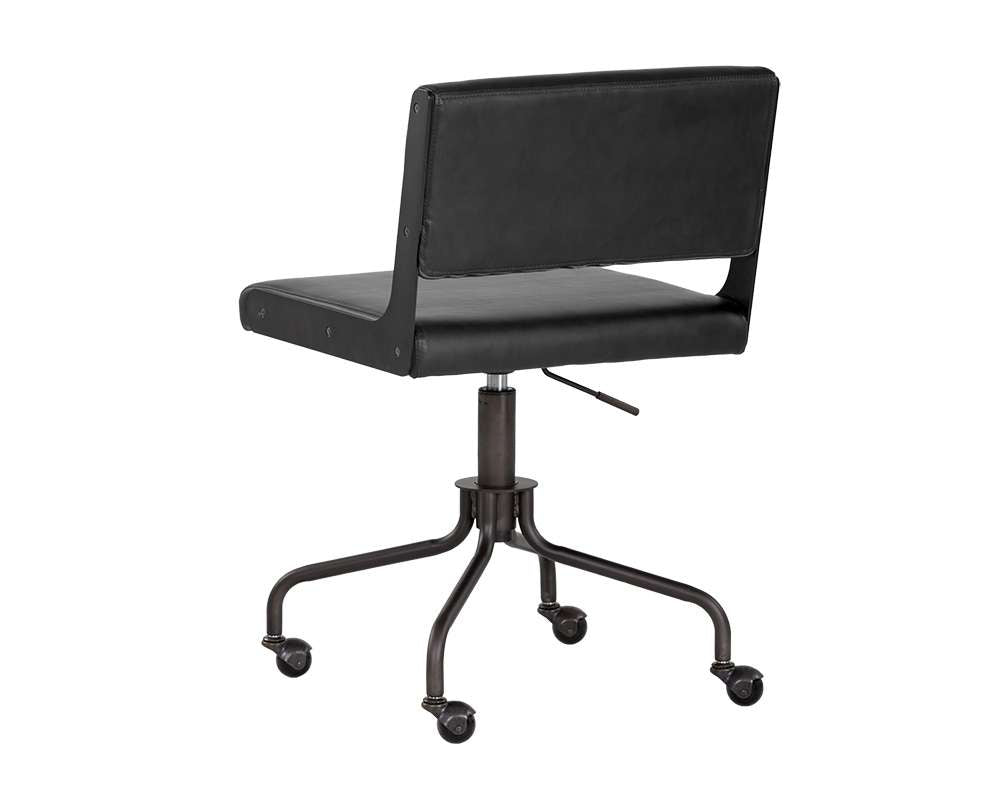 Sunpan - Urban Unity Davis Office Chair - Dark Bronze - Onyx - 104340 veiw 3