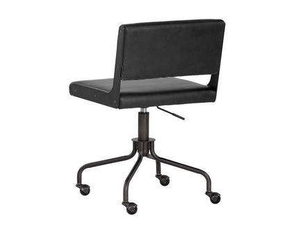 Sunpan - Urban Unity Davis Office Chair - Dark Bronze - Onyx - 104340 veiw 3