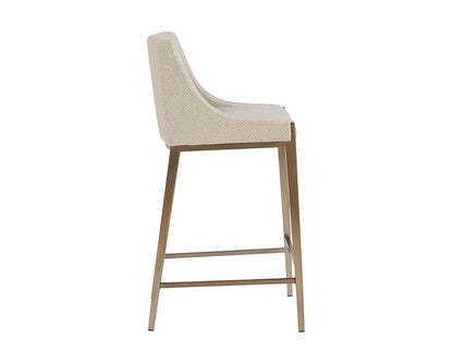 Sunpan - Ikon Dionne Counter Stool - Monument Oatmeal - 108511 veiw 3