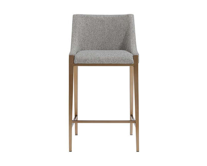 Sunpan - Ikon Dionne Counter Stool - Monument Pebble - 108510 veiw 2