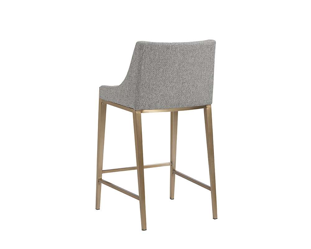 Sunpan - Ikon Dionne Counter Stool - Monument Pebble - 108510 veiw 4