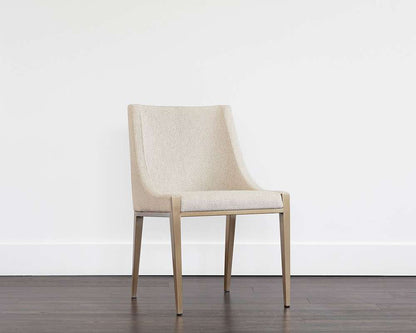 Sunpan - Ikon Dionne Dining Chair - Monument Oatmeal - 108509 veiw 5