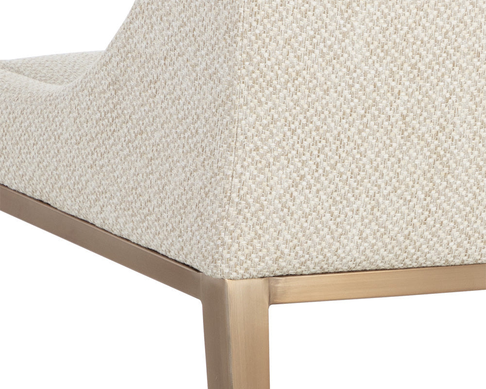 Sunpan - Ikon Dionne Dining Chair - Monument Oatmeal - 108509 view 6