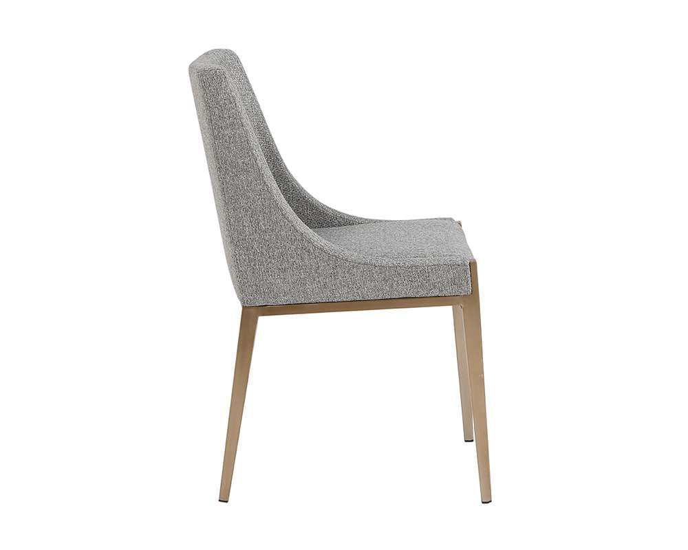 Sunpan - Ikon Dionne Dining Chair - Monument Pebble - 108508 veiw 3