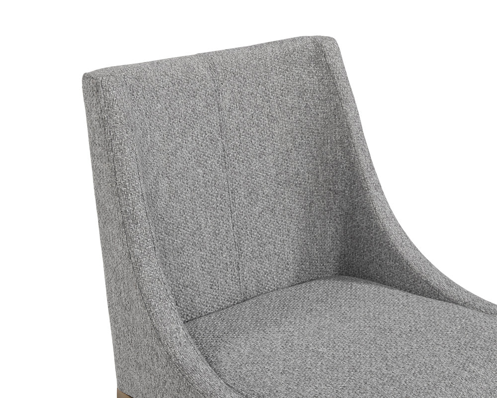 Sunpan - Ikon Dionne Dining Chair - Monument Pebble - 108508 view 6