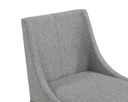 Sunpan - Ikon Dionne Dining Chair - Monument Pebble - 108508 view 6
