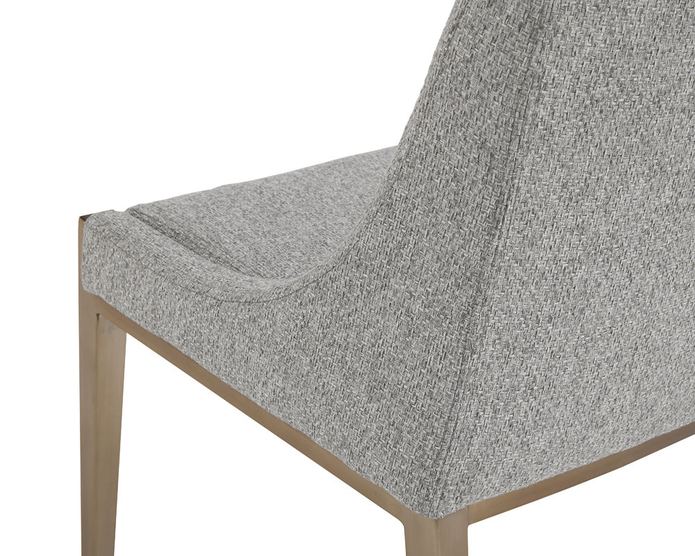 Sunpan - Ikon Dionne Dining Chair - Monument Pebble - 108508 view 7