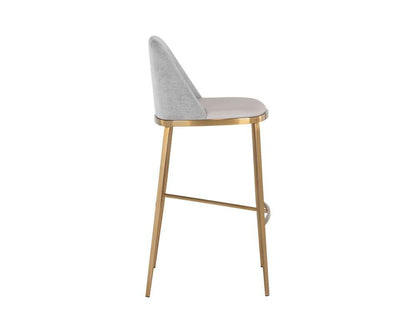 Sunpan - Ikon Dover Barstool - Napa Stone / Polo Club Stone - 107817 veiw 2