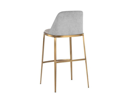 Sunpan - Ikon Dover Barstool - Napa Stone / Polo Club Stone - 107817 veiw 3
