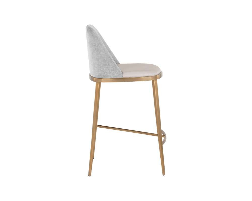 Sunpan - Ikon Dover Counter Stool - Napa Stone / Polo Club Stone - 107575 veiw 2