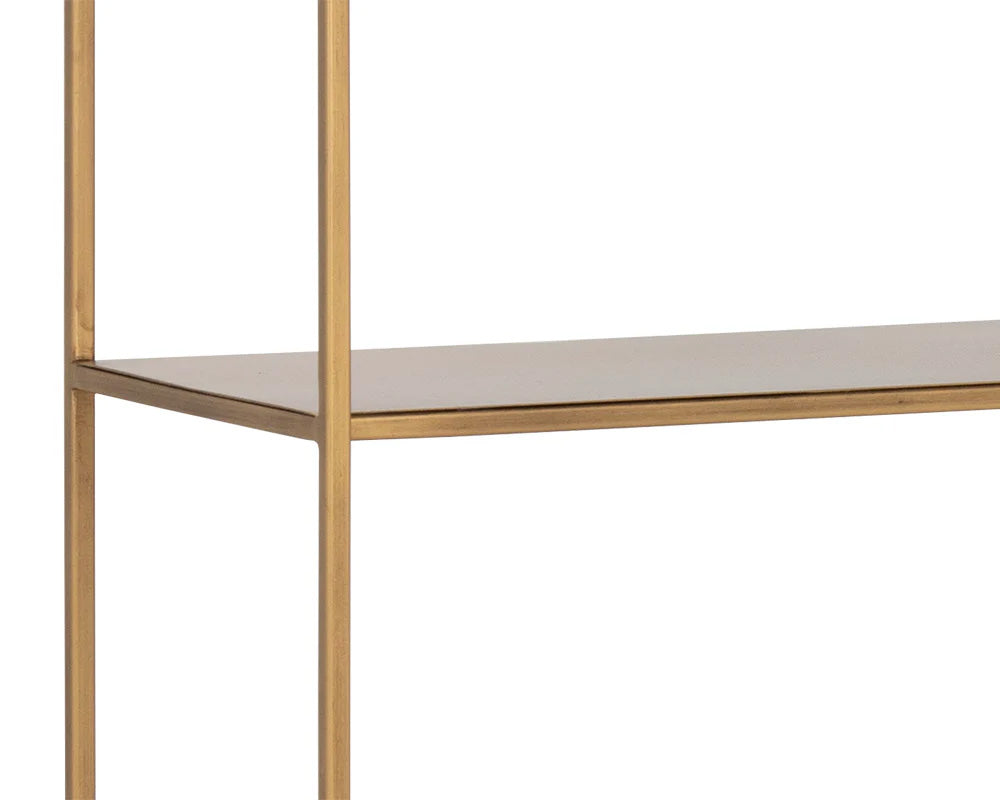 Sunpan - MIXT Eiffel Bookcase Extra Large - Antique Brass - 105940 view 4