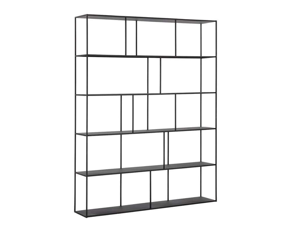 Sunpan - MIXT Eiffel Bookcase Extra Large - Black - 105939 veiw 2