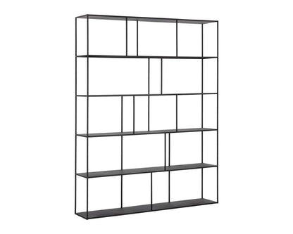 Sunpan - MIXT Eiffel Bookcase Extra Large - Black - 105939 veiw 2