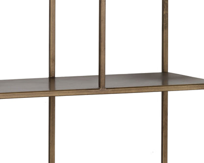 Sunpan - MIXT Eiffel Bookcase Large - Antique Brass - 102940 view 4