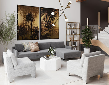 Sunpan - MIXT Eiffel Bookcase Large - Antique Brass - 102940 view 6