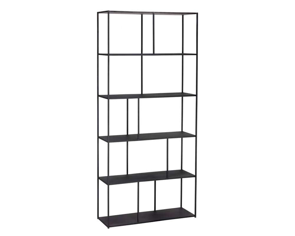 Sunpan - MIXT Eiffel Bookcase Large - Black - 104406 veiw 2