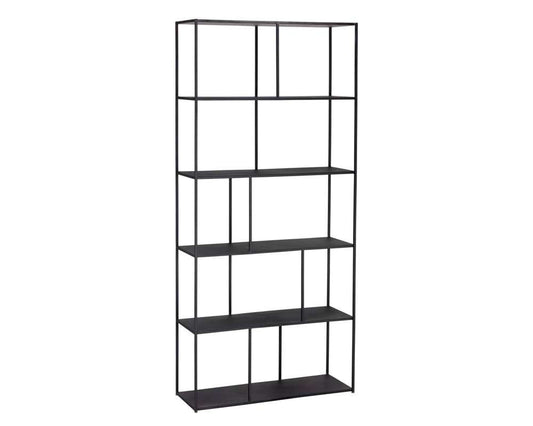 Sunpan - MIXT Eiffel Bookcase Large - Black - 104406 veiw 2