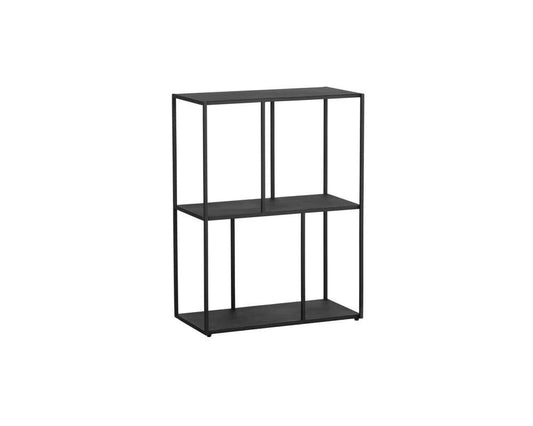 Sunpan - Eiffel Low Bookcase Small - Black - 106599_SUN veiw 2
