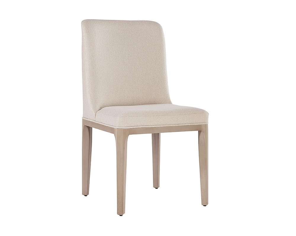 Sunpan - Elisa Dining Chair - Light Oak - Mainz Cream - 108824 veiw 1