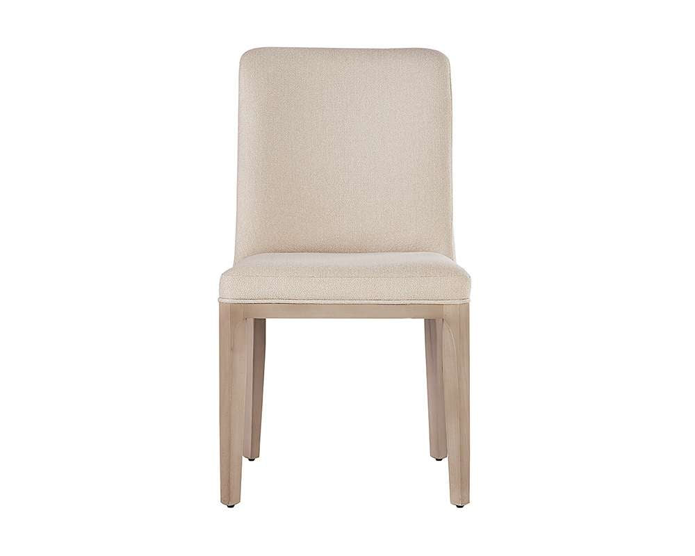 Sunpan - Elisa Dining Chair - Light Oak - Mainz Cream - 108824 veiw 2