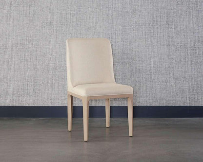Sunpan - Elisa Dining Chair - Light Oak - Mainz Cream - 108824 veiw 5