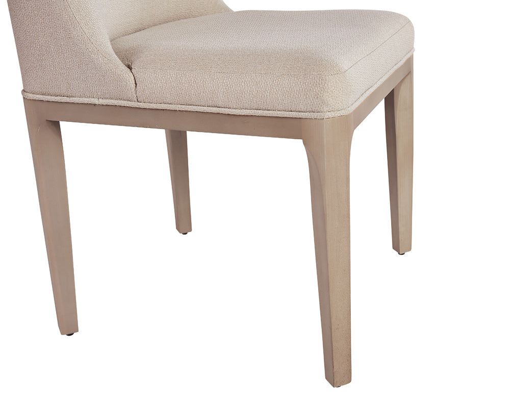 Sunpan - Elisa Dining Chair - Light Oak - Mainz Cream - 108824 view 7