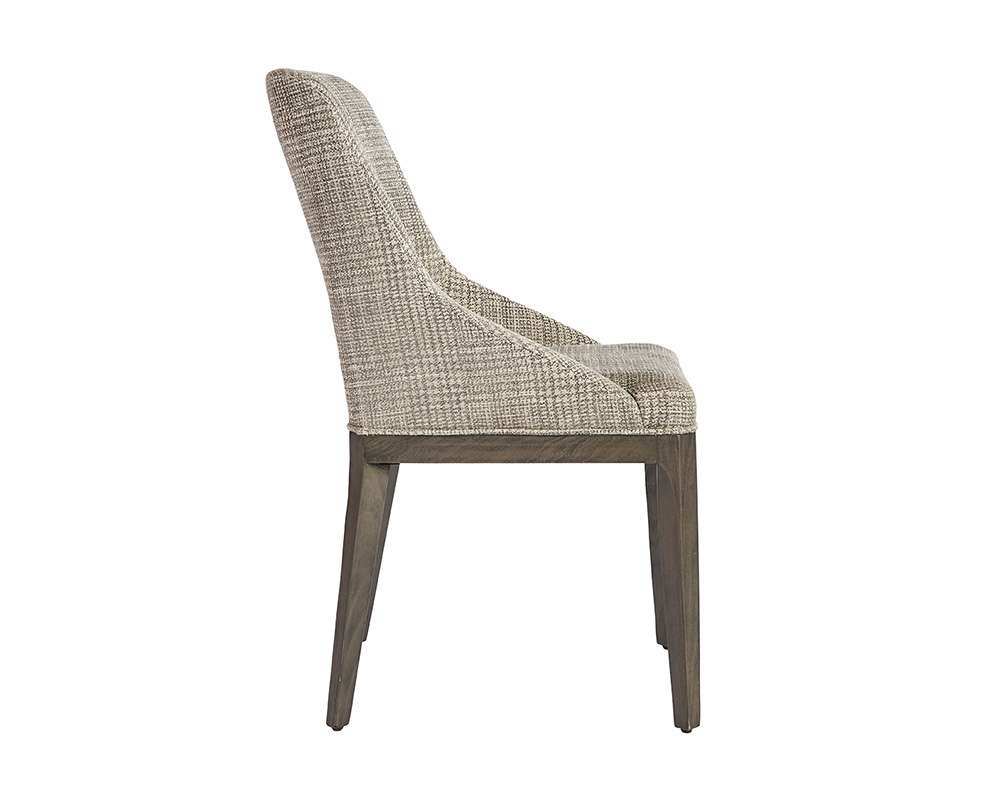 Sunpan - Estrada Dining Chair - Naya Check Light Grey - 108127 veiw 3