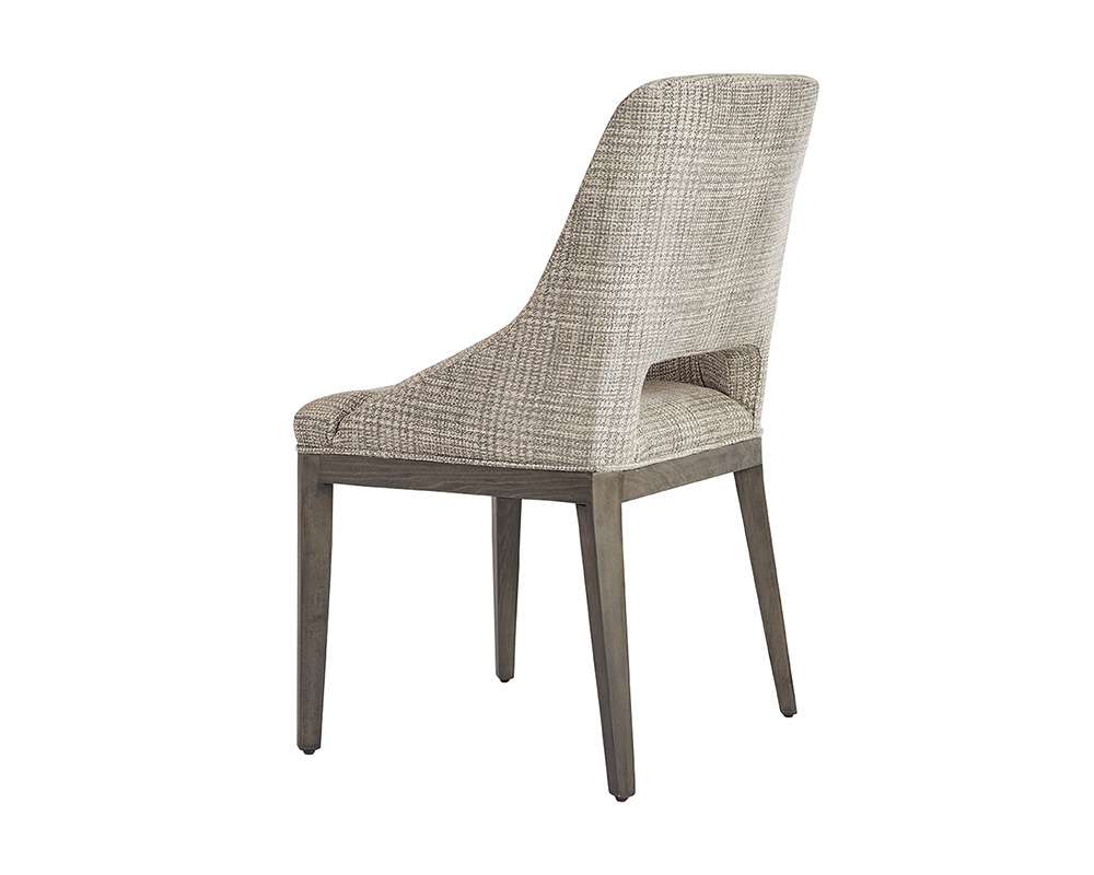 Sunpan - Estrada Dining Chair - Naya Check Light Grey - 108127 veiw 4