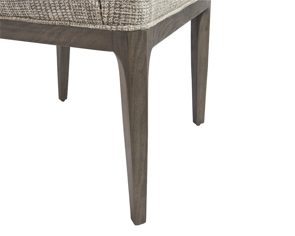 Sunpan - Estrada Dining Chair - Naya Check Light Grey - 108127 view 7