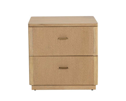 Sunpan - MIXT Etienne Nightstand - Rustic Oak - 110133 veiw 4