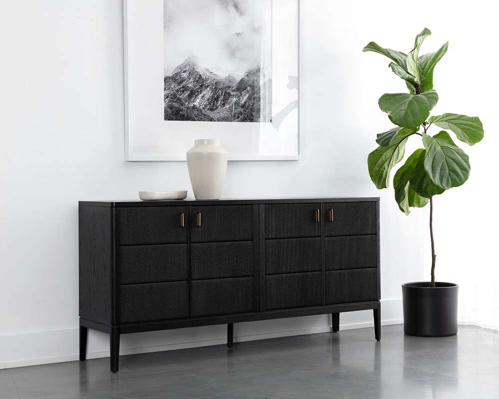 Sunpan - Etienne Sideboard - Black - 111313 veiw 4