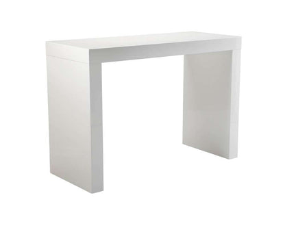 Sunpan - Ikon Faro Bar Table - High Gloss White - 50257 veiw 3