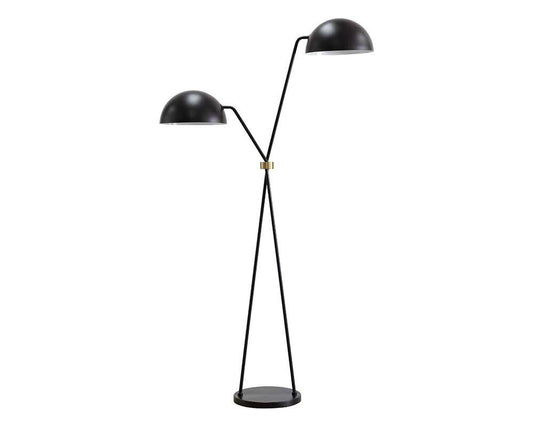 Sunpan - Ikon Faven Floor Lamp - Black - 107941 veiw 1