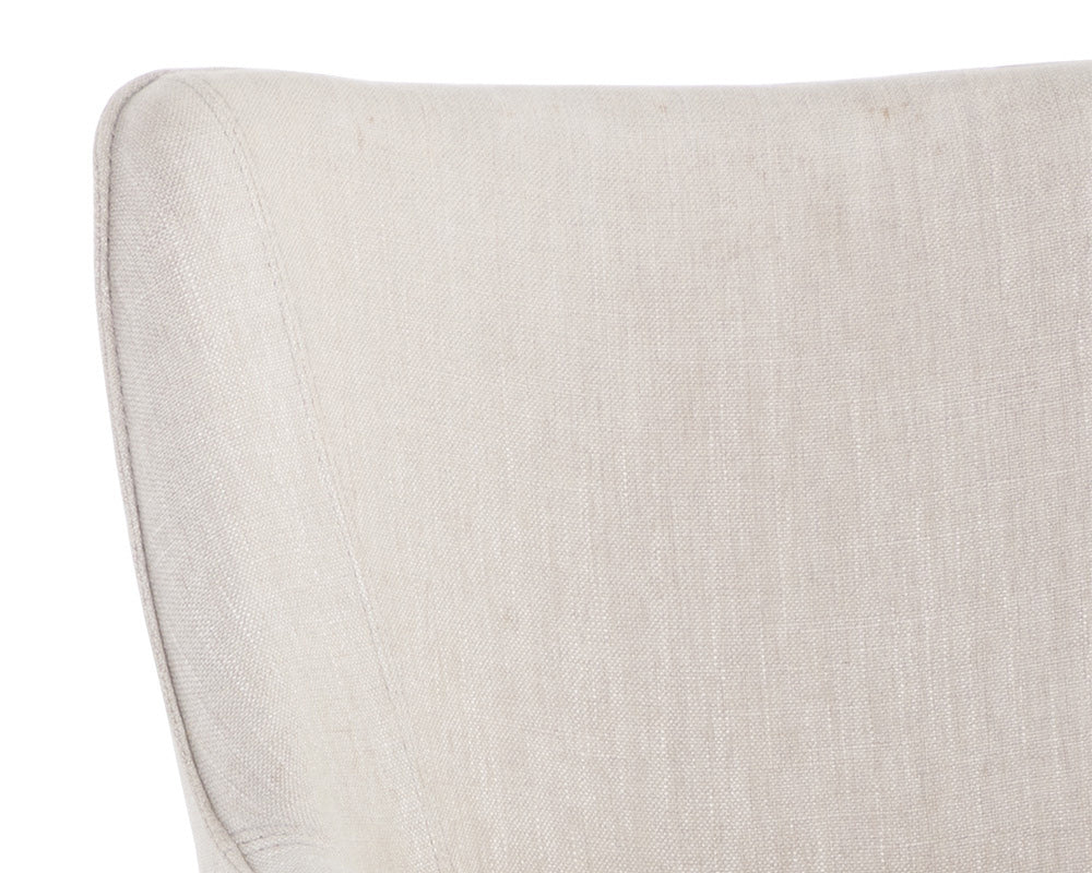 Sunpan - Irongate Franklin Office Chair - Beige Linen - 108155 view 8