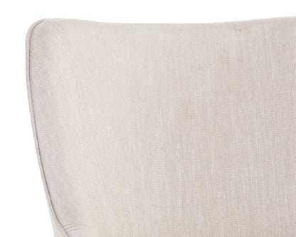 Sunpan - Irongate Franklin Office Chair - Beige Linen - 108155 view 8