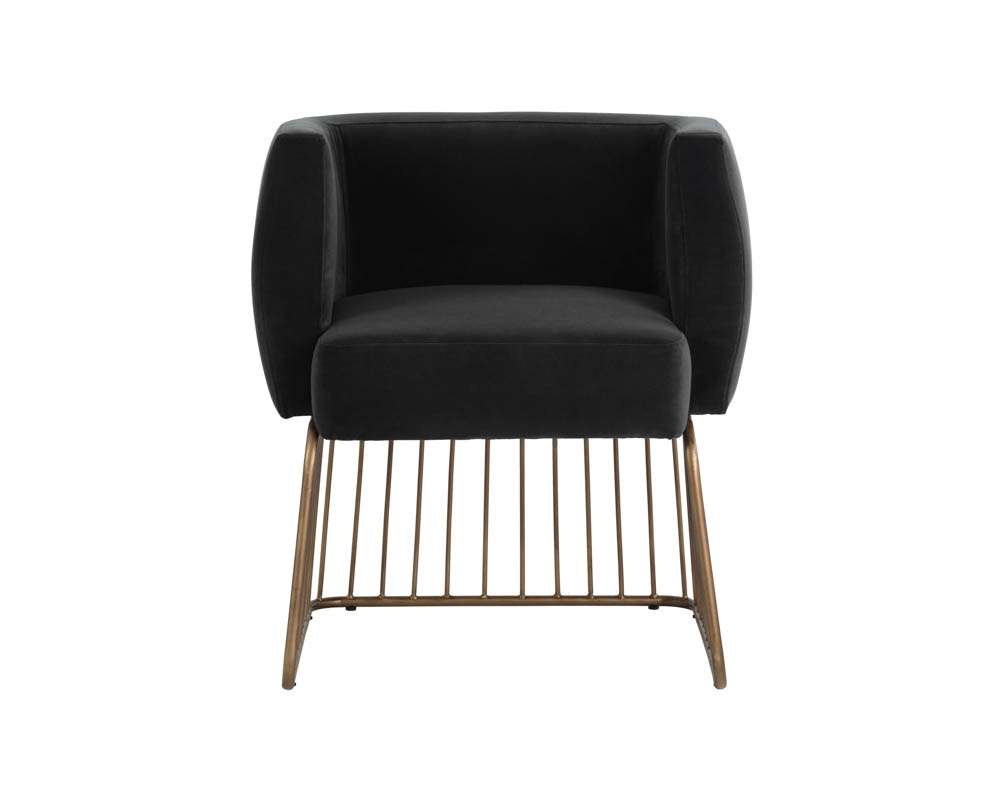 Sunpan - MIXT Gala Dining Armchair - Shadow Grey - 103526 veiw 1