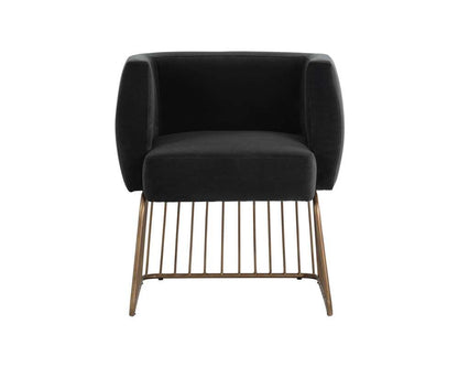 Sunpan - MIXT Gala Dining Armchair - Shadow Grey - 103526 veiw 1