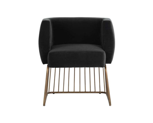 Sunpan - MIXT Gala Dining Armchair - Shadow Grey - 103526 veiw 1