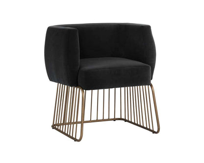 Sunpan - MIXT Gala Dining Armchair - Shadow Grey - 103526 veiw 2