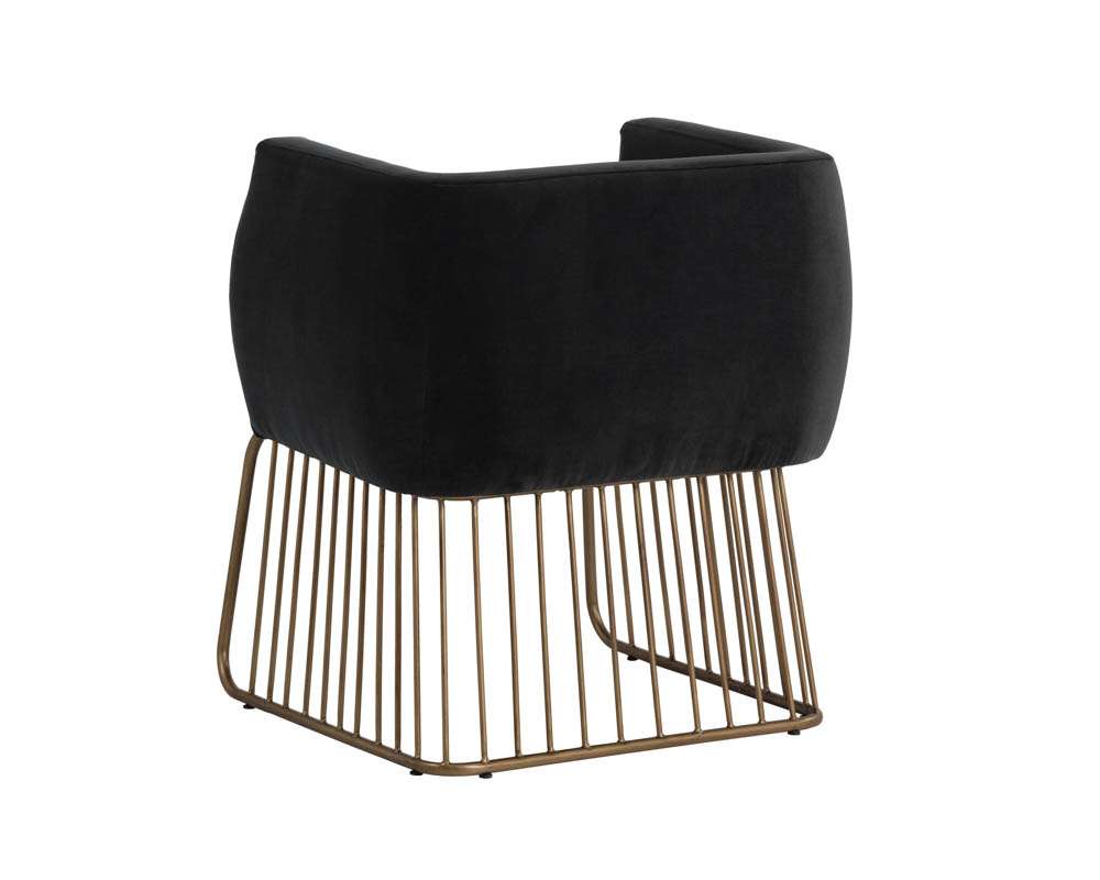 Sunpan - MIXT Gala Dining Armchair - Shadow Grey - 103526 veiw 4