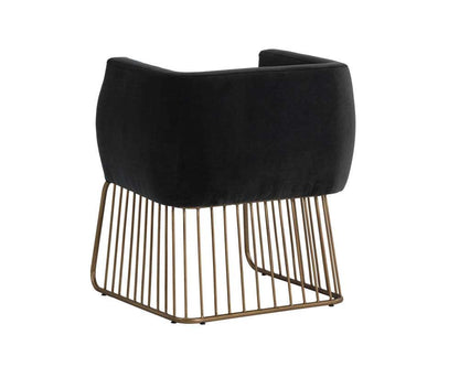 Sunpan - MIXT Gala Dining Armchair - Shadow Grey - 103526 veiw 4