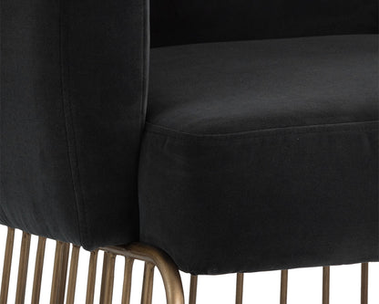 Sunpan - MIXT Gala Dining Armchair - Shadow Grey - 103526 view 7