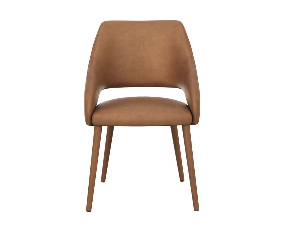 Sunpan - Galen Dining Chair - Missouri Cognac Leather - 111084 veiw 2