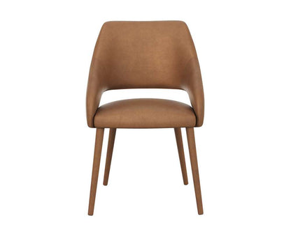 Sunpan - Galen Dining Chair - Missouri Cognac Leather - 111084 veiw 2